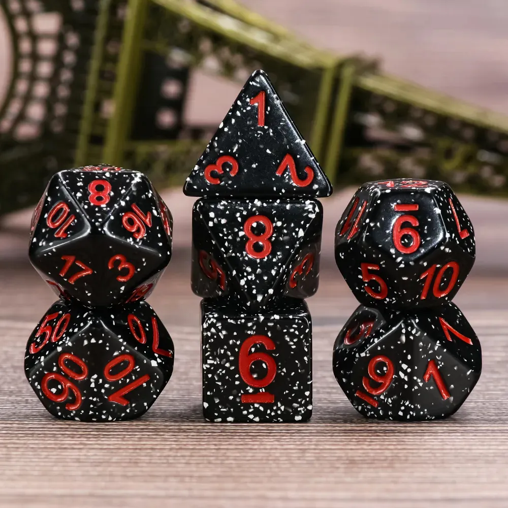 Dice Set - Asteroid