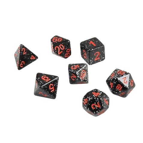 Dice Set - Asteroid