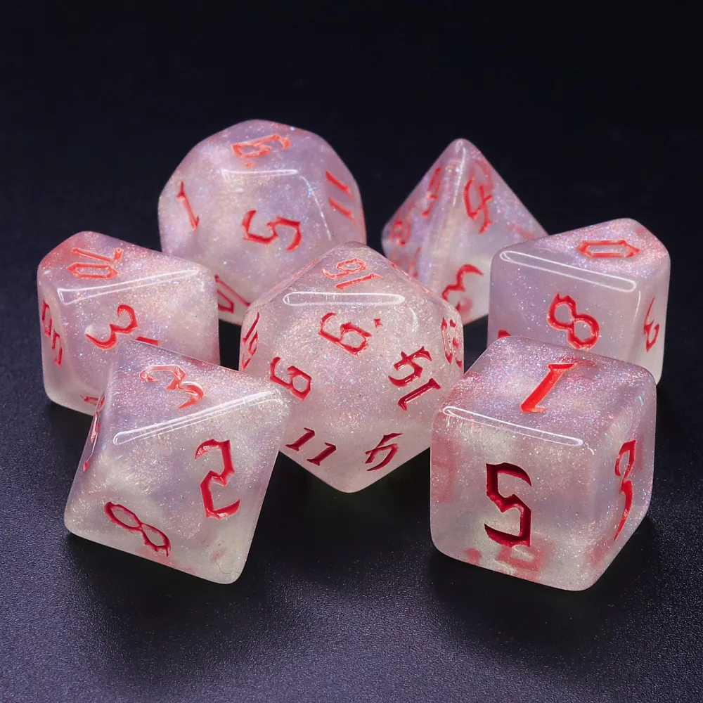 Dice Set - Chaos, red