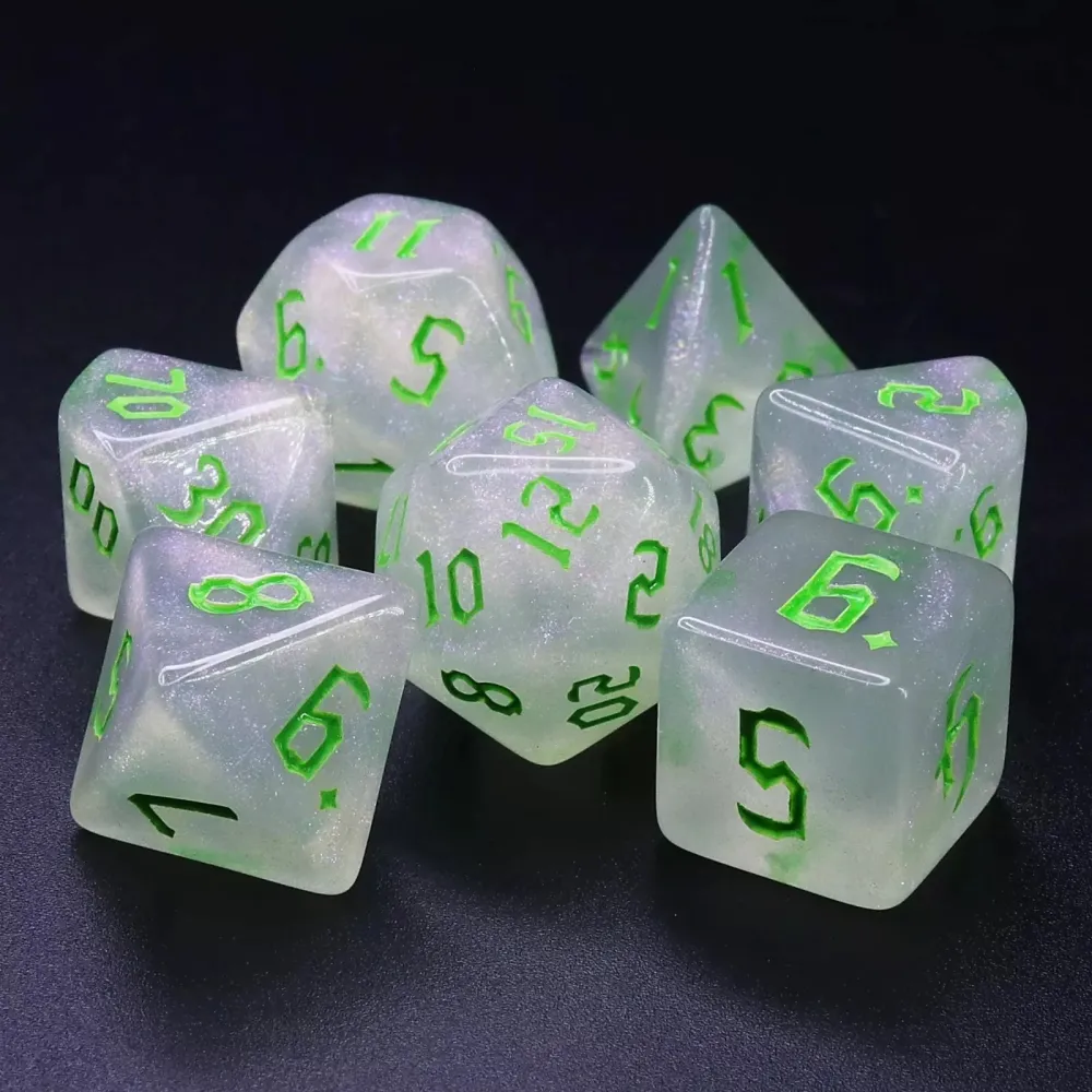 Dice Set - Chaos, Green
