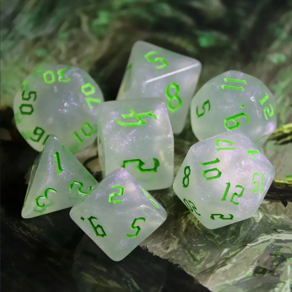 Dice Set - Chaos, Green