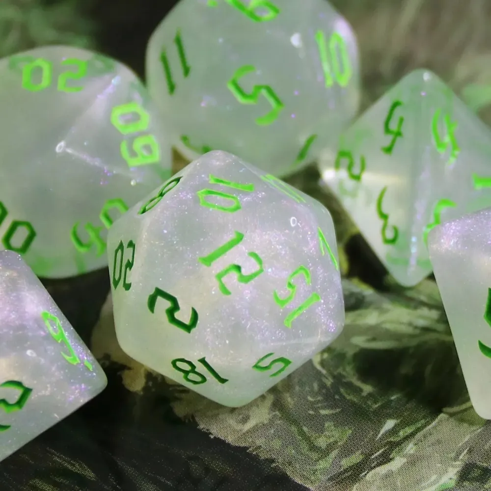 Dice Set - Chaos, Green