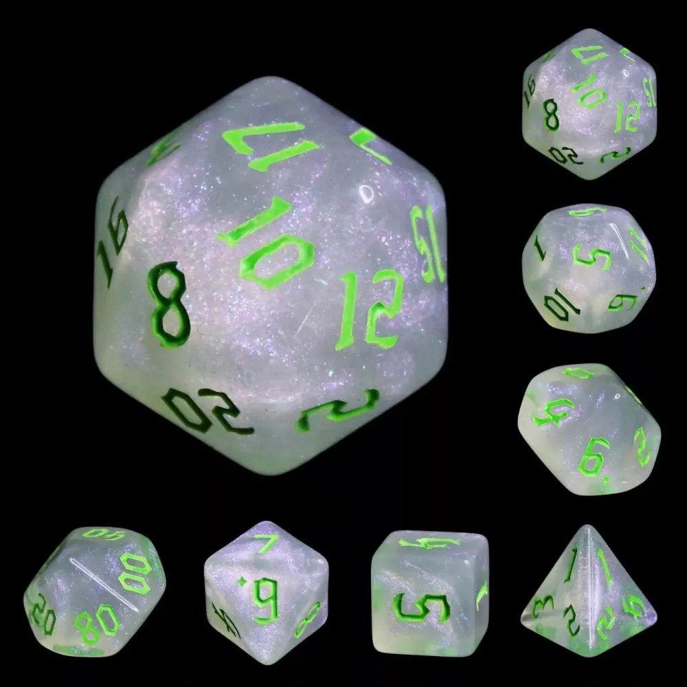 Dice Set - Chaos, Green