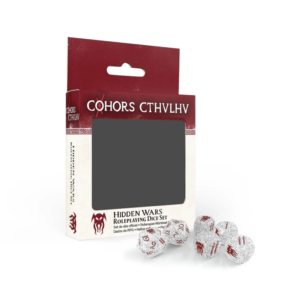 Cohors Cthulhu RPG Dice Set: Hidden War