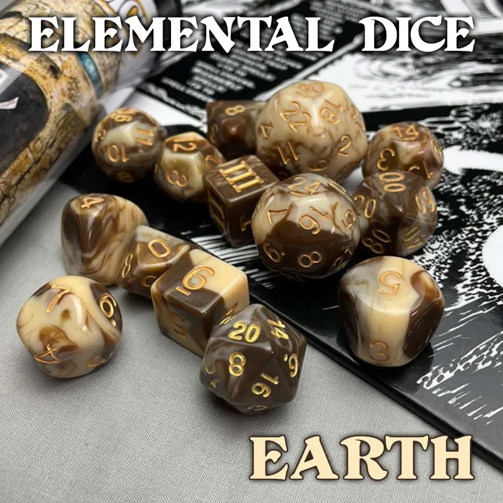 DCC RPG Dice Set - Earth