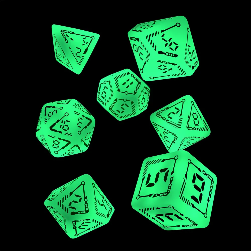 Dice Set - Digital Glowing