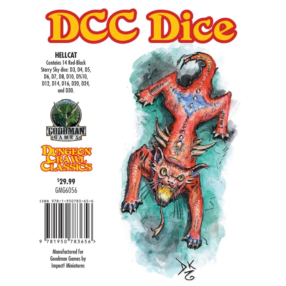 Dungeon Crawl Classics Würfelset: Hellcat