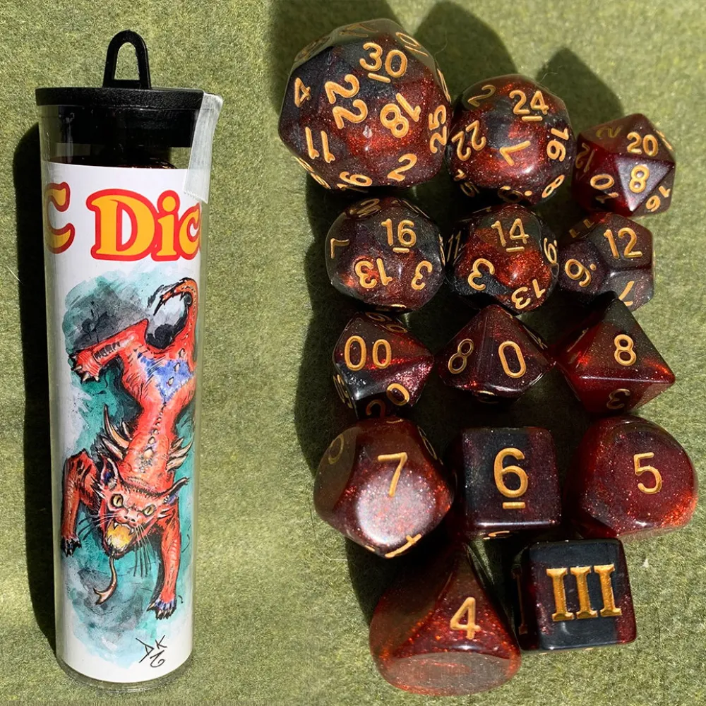 Dungeon Crawl Classics Würfelset: Hellcat