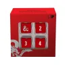 Dungeons & Dragons Dice Set - Heavy Metal Red and White D6 (Ultra Pro)