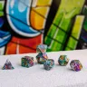 Dice Set: Full Art Dice Set - Graffiti