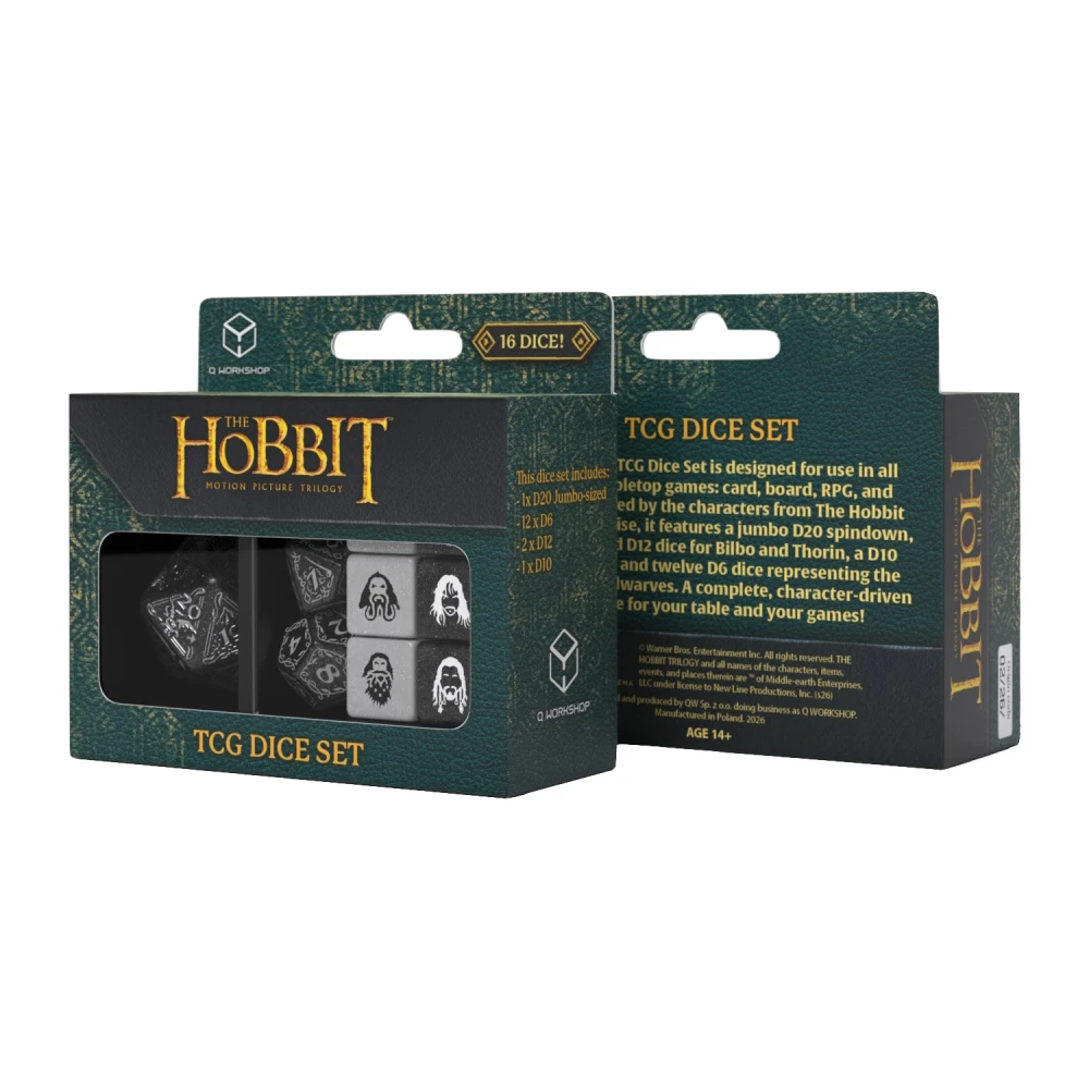 The Hobbit Dice Set - Black Abyss