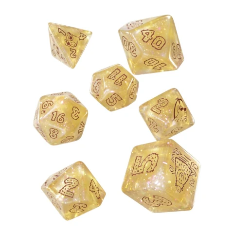 Capybara Dice Set - Sleepie