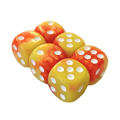 Dice Set - Summer Cocktail (6 pcs)