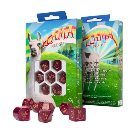 Llama Dice Set - Puffy