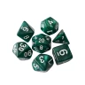 Dice Set - Malachite Fate