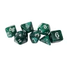 Dice Set - Malachite Fate