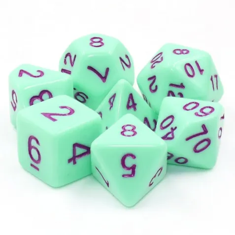 Dice Set - Menthol