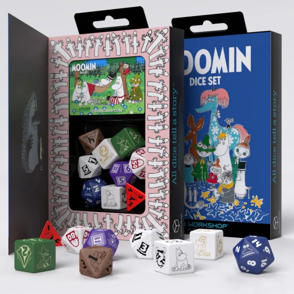 Sada kostek Moomin