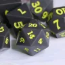 Dice Set - Gotham Night