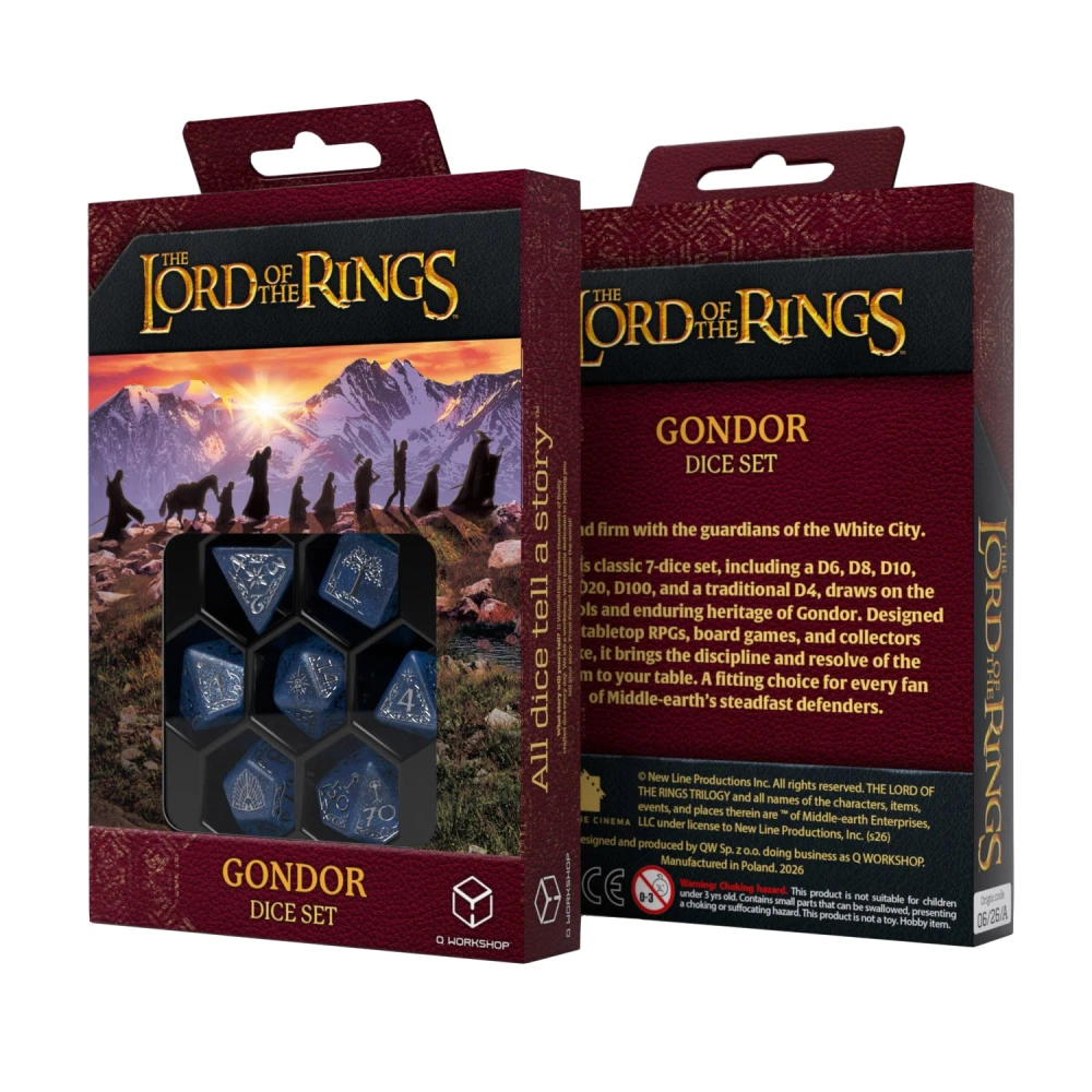 The Lord of the Rings Dice Set: Gondor