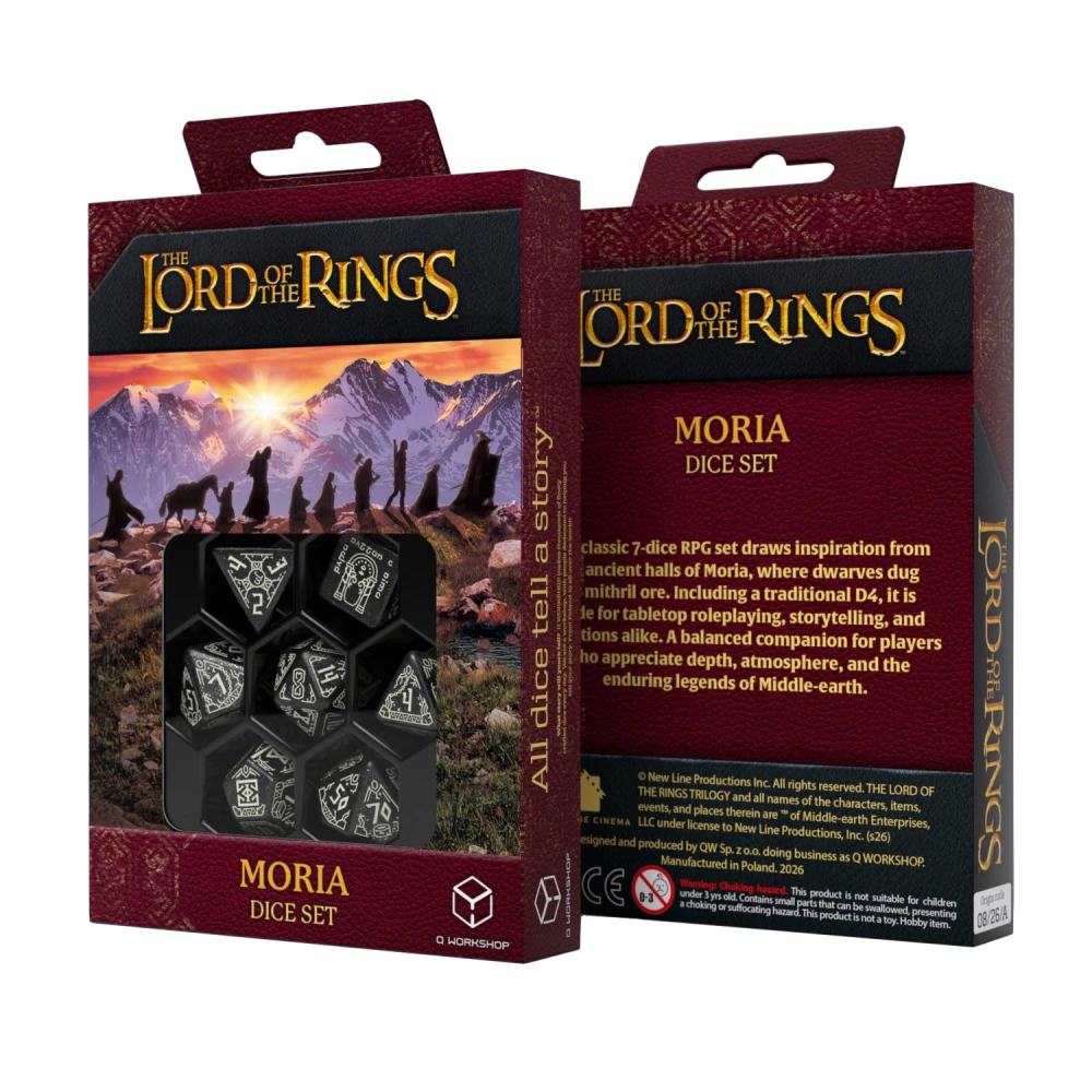 The Lord of the Rings Dice Set: Moria