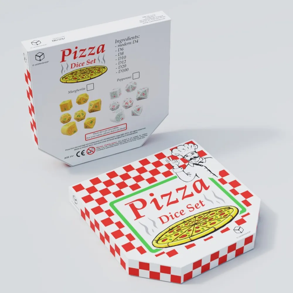 Pizza Dice Set - Margherita