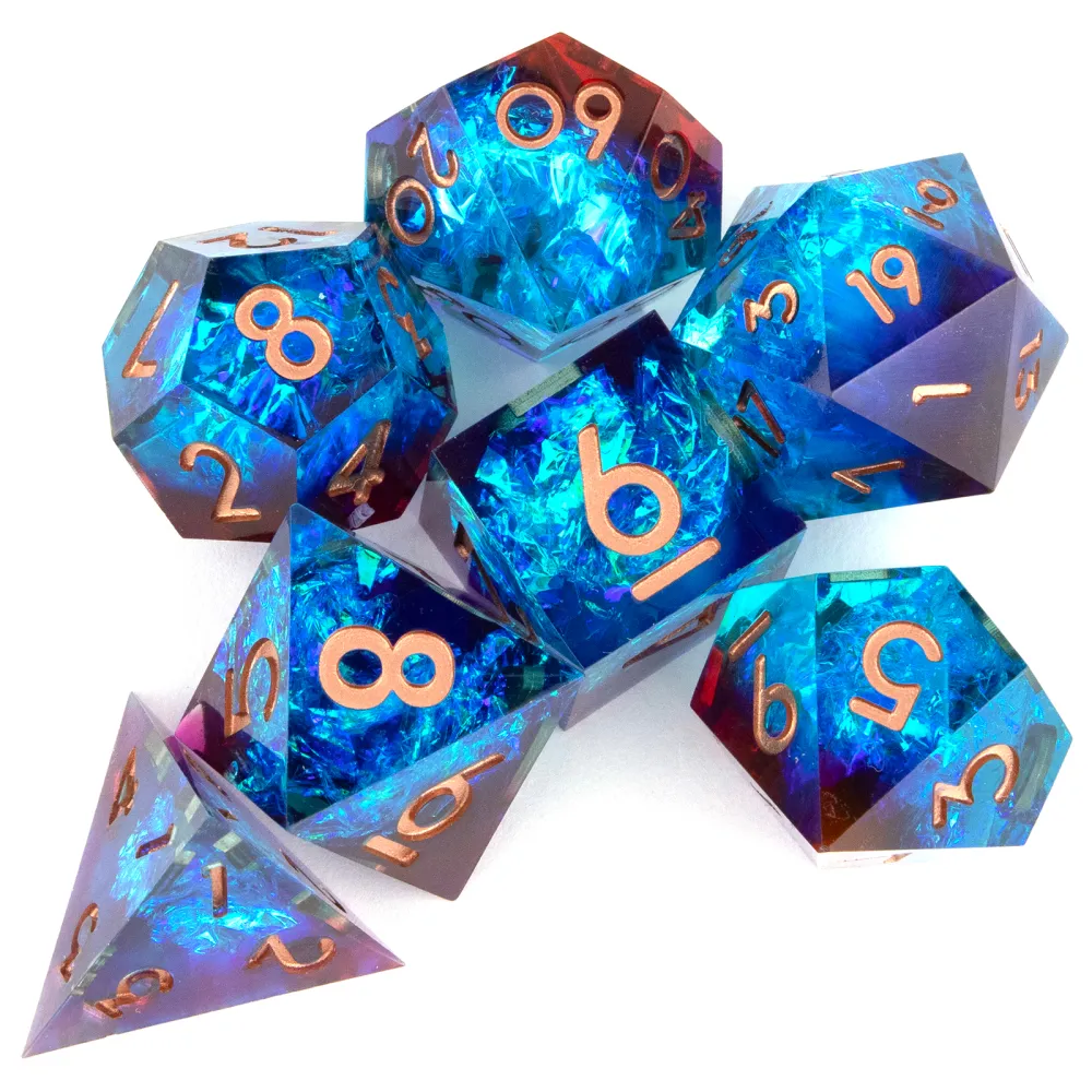 Dice Set - Poseidon's Wrath