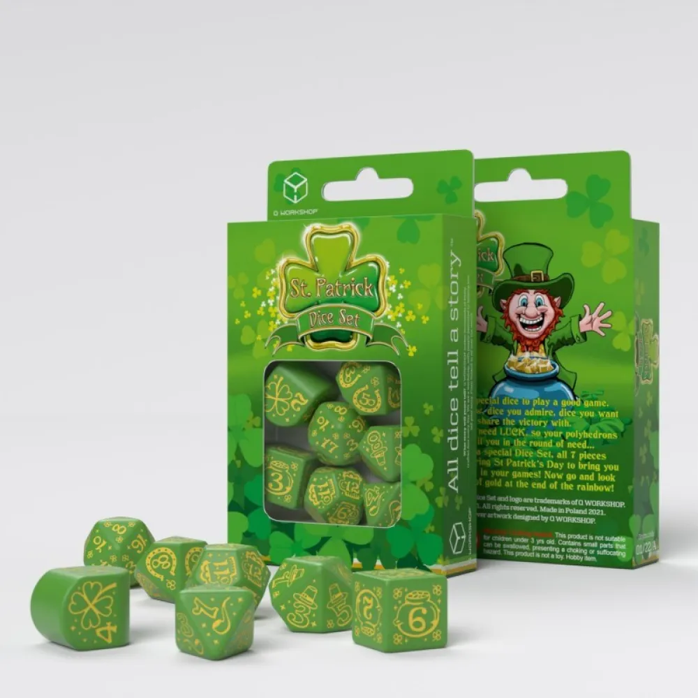 Dice Set - St. Patrick Modern: Lucky Charm