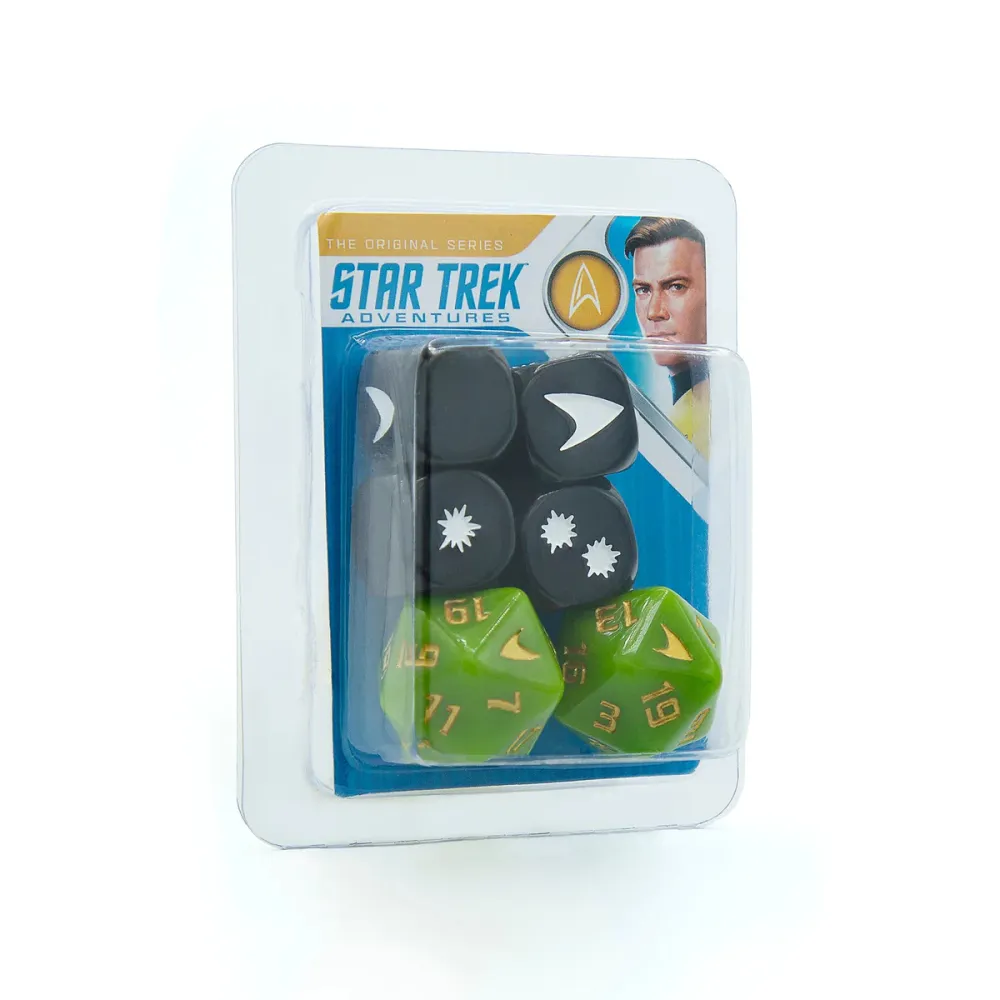 Star Trek Adventures Würfelset - Captain Kirk's Tunic Dice