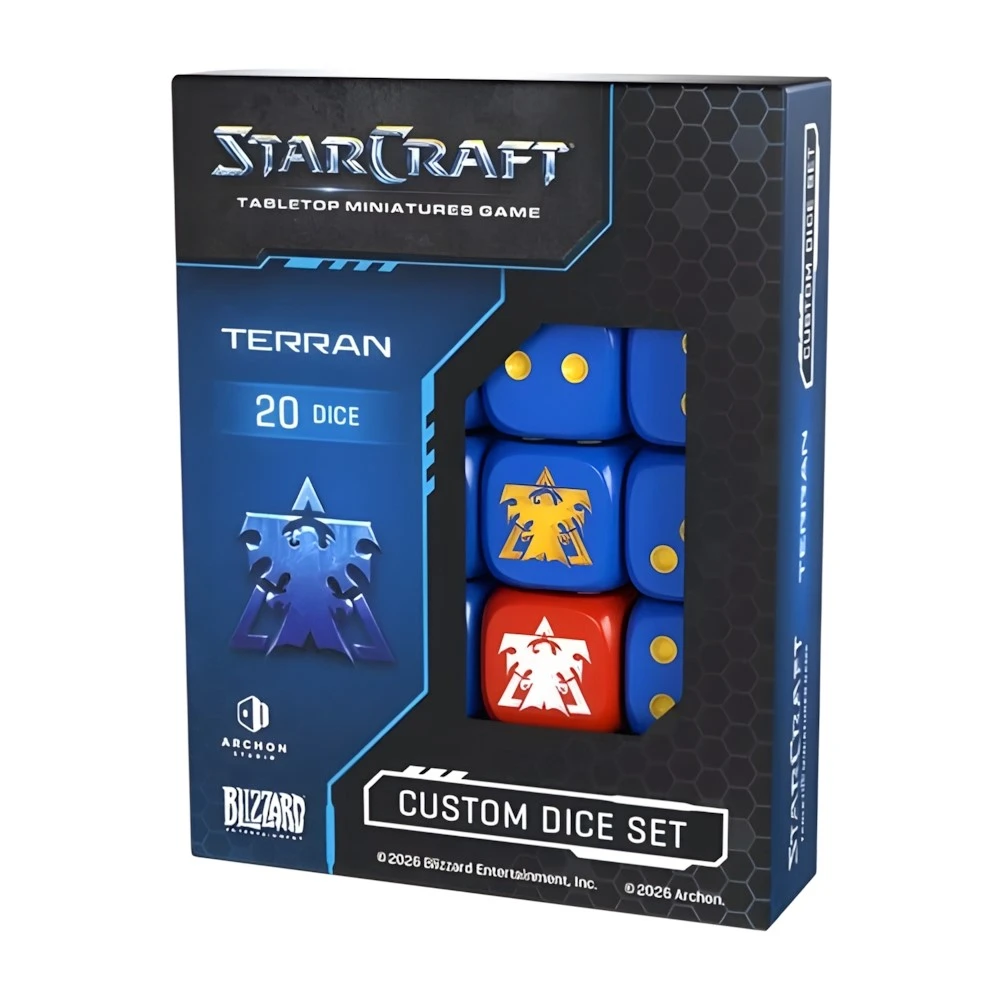 Sada kostek StarCraft: The Miniatures Game - Terran