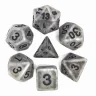 Dice Set - Antique Silver