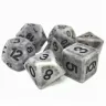 Dice Set - Antique Silver