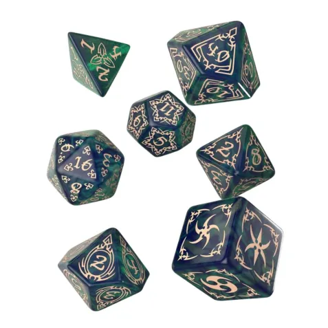 Tribal Dice Set - Sea Spirits