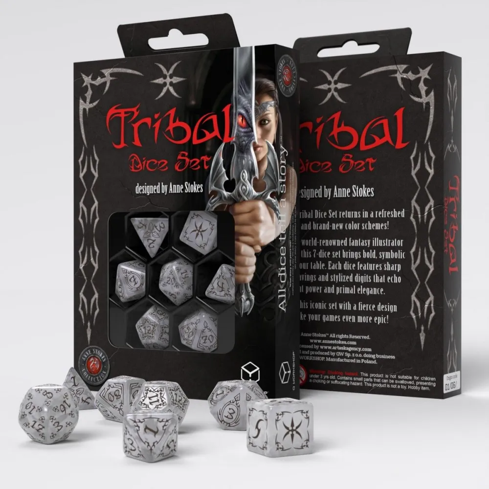Tribal Dice Set - Voices from the Deep