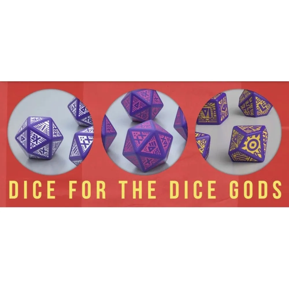 Ultraviolet Grasslands Dice Set