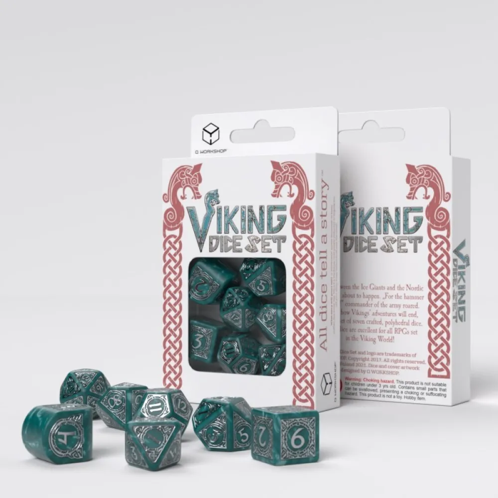 Viking Modern Dice Set - Mjolnir