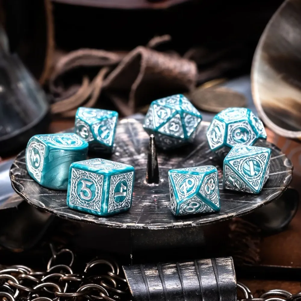 Viking Modern Dice Set - Mjolnir