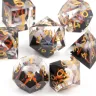Dice Set - Volcano of Fate