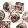Dice Set - Volcano of Fate