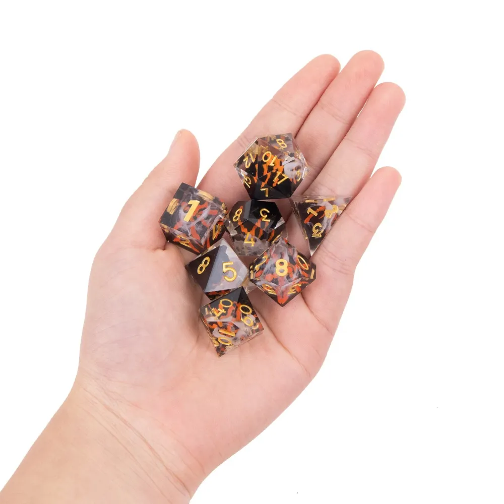 Dice Set - Volcano of Fate