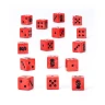 Warhammer 40.000 Würfelset: Space Marines - Red Corsairs
