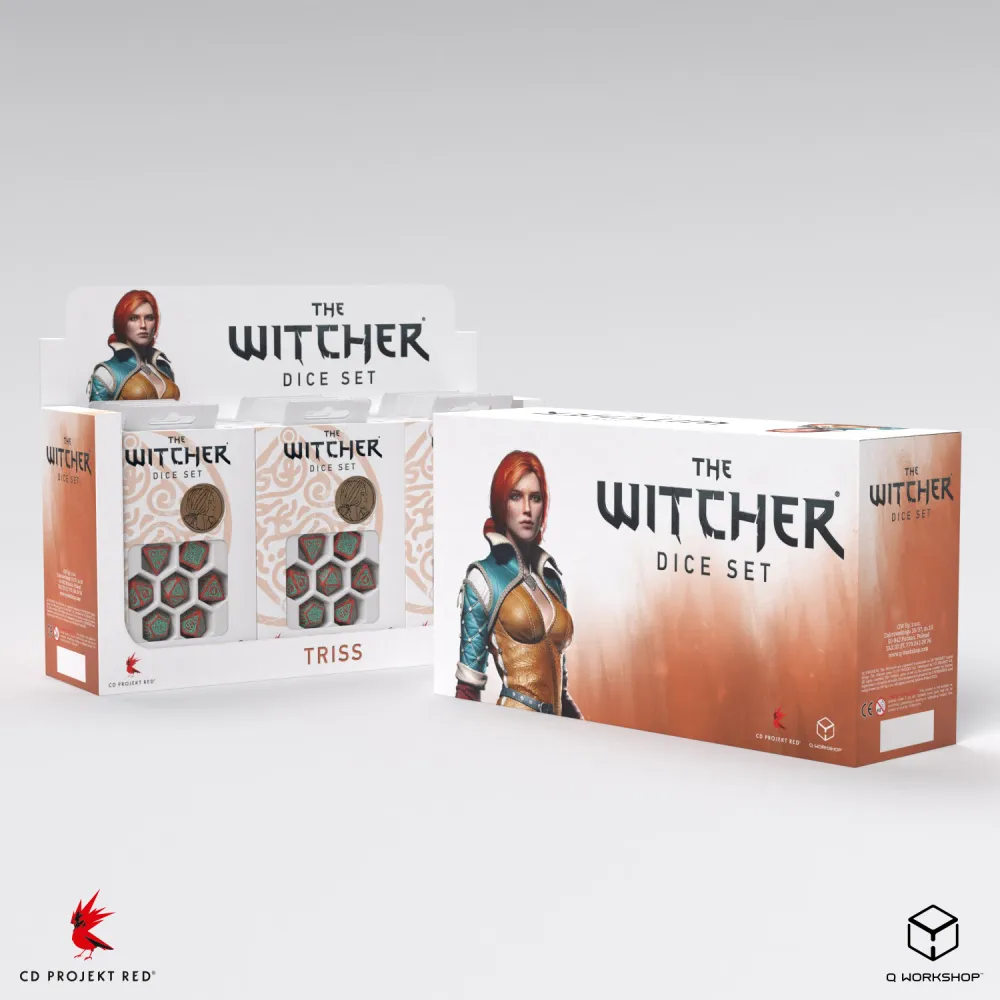 The Witcher Dice Set - Triss