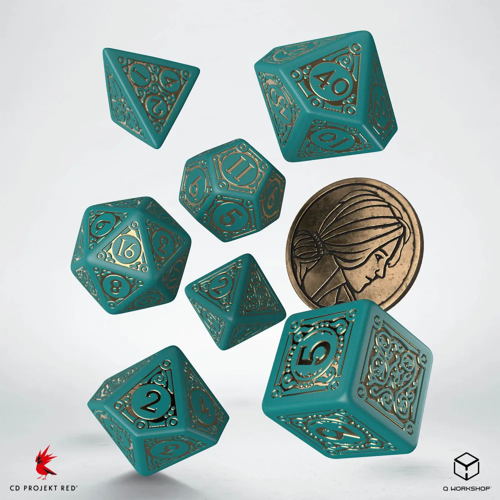The Witcher Dice Set - Triss
