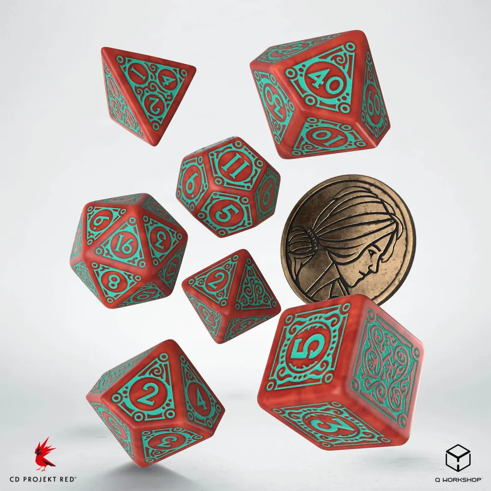The Witcher Dice Set - Triss
