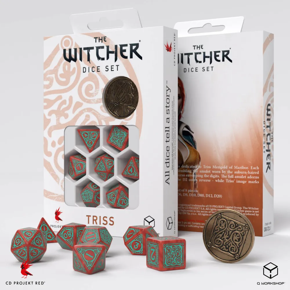 The Witcher Dice Set - Triss