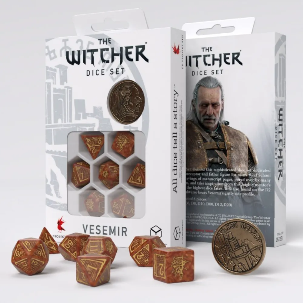 Witcher Würfelset - Vesemir Würfel