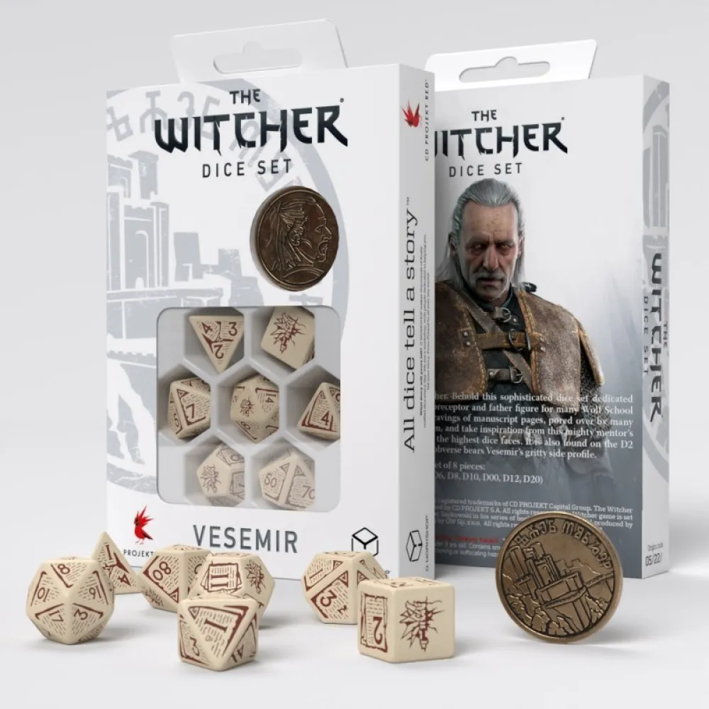 Witcher Würfelset - Vesemir Würfel