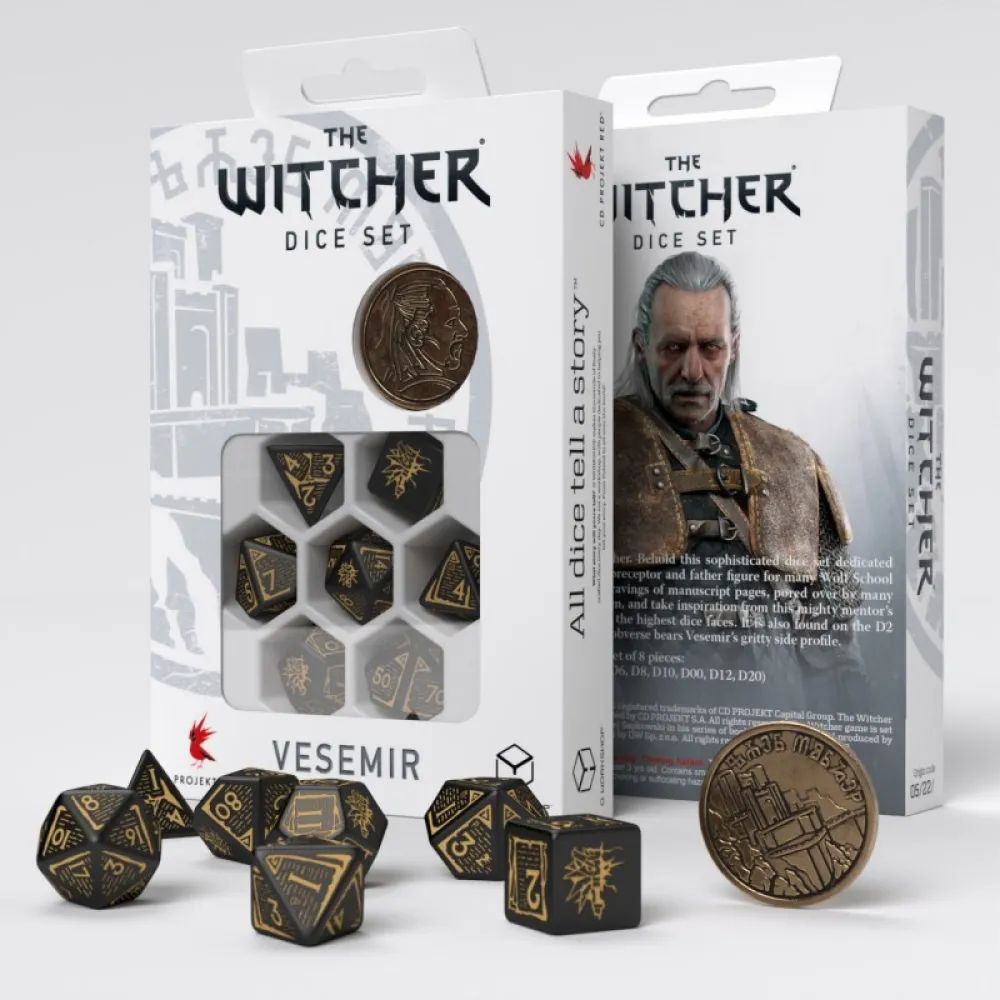Witcher Würfelset - Vesemir Würfel