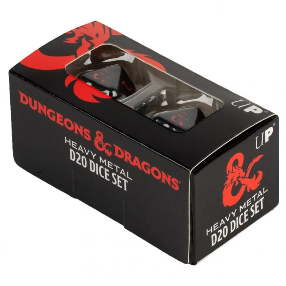 Sada kovových kostek D20 pro Dungeons & Dragons (Ultra Pro)