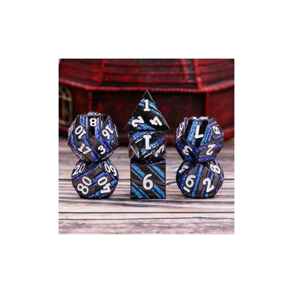 Metal Dice Set - Dragon Mage